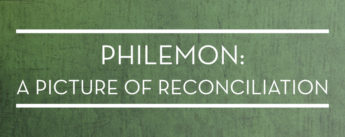 Trey Richardson - A Picture Of Reconciliation - Philemon Image